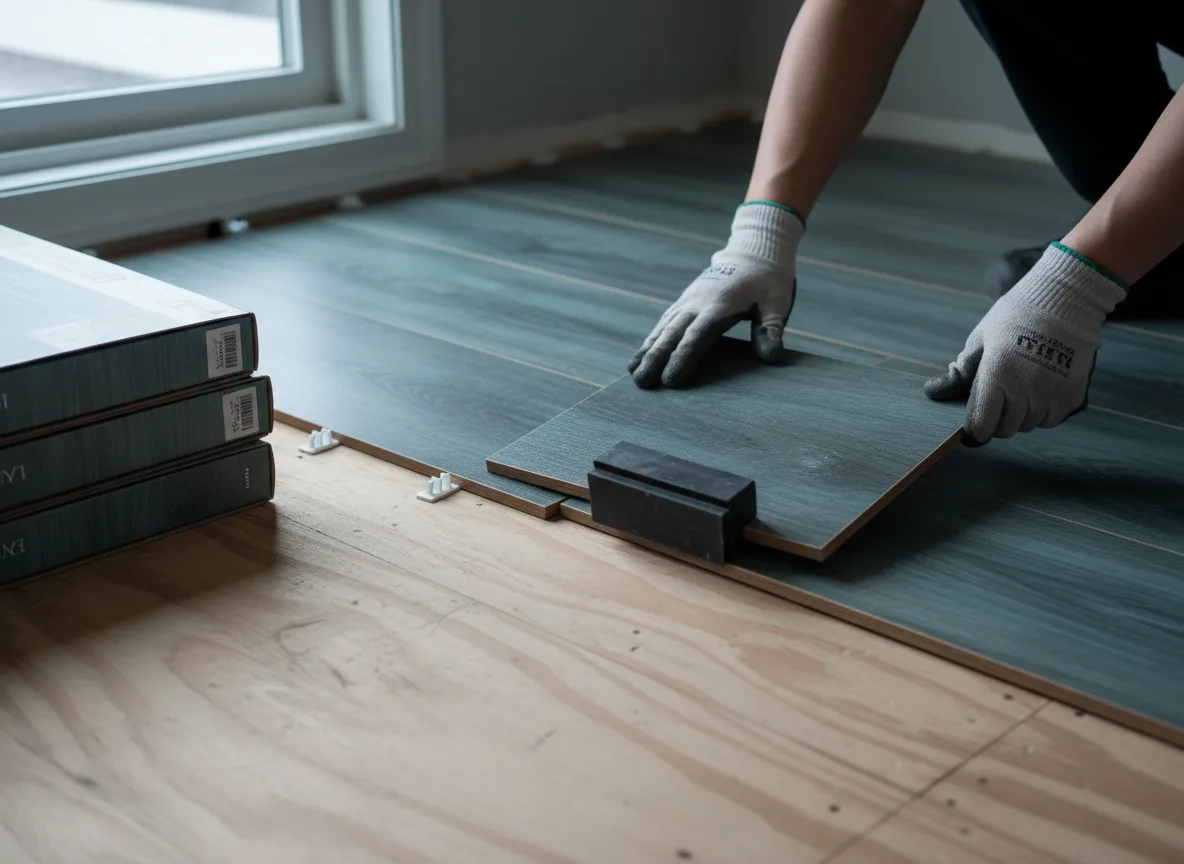 Luxury Vinyl Plank Installation company in Elrosa, MN